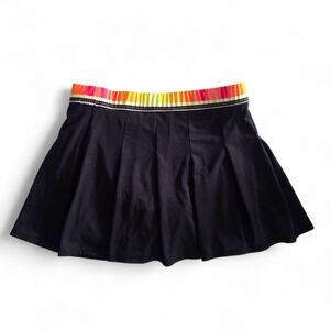 Lucky In Love Black Paisley Sunset Glow Skirt Skater Tennis Racquet Golf M